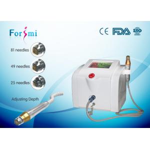 Quality CE FDA approved painless 8.4 inch screen Bipolar 5MHz &amp; 80W Fractional RF Microneedle Machine for sale