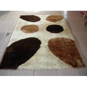 Persian Style Very Soft Polyester Silk Shaggy Carpet Home Rug