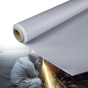 Waterproof Insulation PU Coated Fiberglass Fabric with 1800°C Temperature