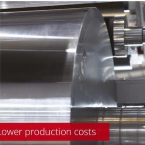 China Vacuum Metallizer Cooling Roller ISO Aluminum Ceramic Coating Drum Roller on sale