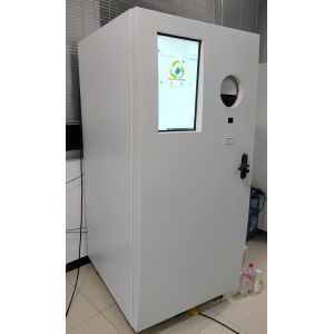 multi-language indoor AI Vision Detection Reverse Vending Machine For glass recycling for resturant