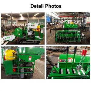 Self Propelled Farm Combine Harvester Light Weight Track Combine Harvester