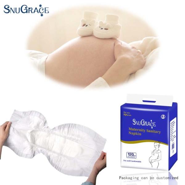 Buy SnuGrace Maternity Sanitary Napkin Medical Thickened Breathable Postpartum Pads 290MM at wholesale prices
