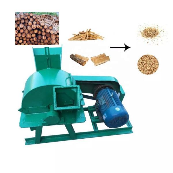 Buy Waste Wood Branch Grinder Crusher Machine Wood Log Crusher Make 2-5mm Sawdust at wholesale prices