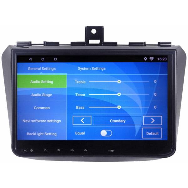Ouchuangbo 9 inch auto radio stereo Android 6.0 for Haima M3 2016 with Bluetooth connection to the phone then play music