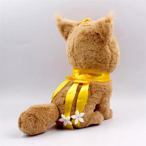 Customized Cute Cat Stuffed Plush Toy 25cm For Baby