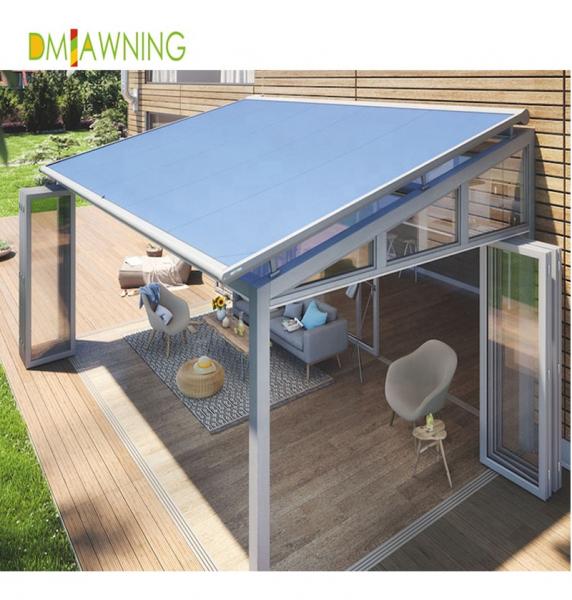 Aluminum Cassette Roof Conservatory Waterproof Pergola Roof Awning