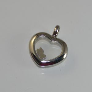 Fashion Ladies Women Girls Stainless Steel Loving Heart Shapped Necklace Pendant LPH267