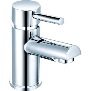 Stylish Modern Chrome Single Handle Basin Mixer Tap Faucet T8202