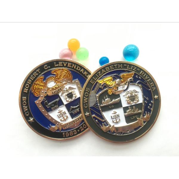 Customized High Quality Antique Metal Souvenir Antique Military Challenge Coins
