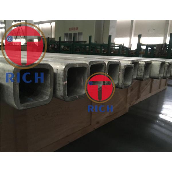 Seamless Stainless Steel Square Tube 2000-12000mm 304 316 Material