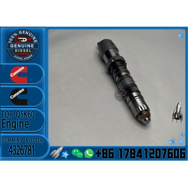 4088428 QSK23 Diesel Engine Common Rail Fuel Injector 4001813 4087893 4326780 4088416 4326781