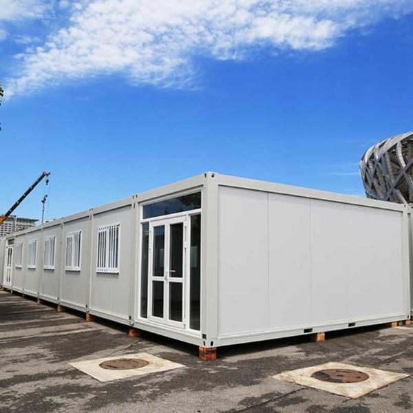 Buy Zontop Modern Luxury  Easy Assemble Steel Prefabricated 2 Story  Flat Pack Build  Prefabricated 40Ft Container House at wholesale prices
