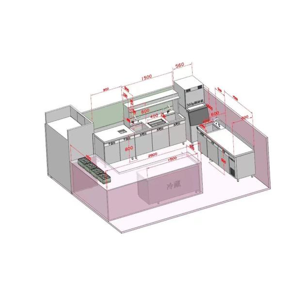 Boba Tea Equipment Black Titanium Bar Combination Bubble Milk Tea Machine