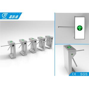 Quality Stainless steel tripod turnstile CF238FLG with led direction light for sale