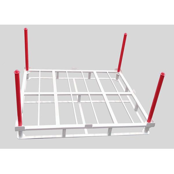 Buy Storage Portable Stacking Racks Stackable Warehouse Racks Circular Steel Tube Post at wholesale prices