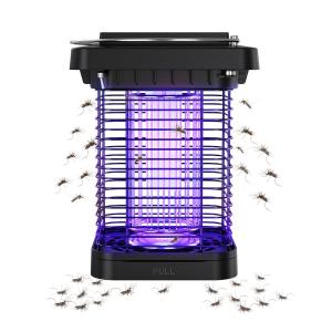 Outdoor Solar Powered Mosquito Killer Lamp Portable Usb Rechargeable Courtyard