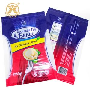 China Frozen Dumplings Food Plastic Packing Bag Custom Design on sale