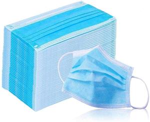 Non Irritating Disposable Earloop Face Mask Anti Pollution Moisture Proof