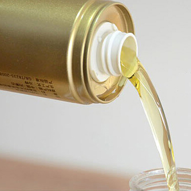 750ml 1L 2L Gold Round Olive Oil Tin Can Food Grade Container