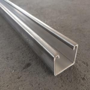 Lightweight Strength Slotted C Channel Steel For Construction Projects