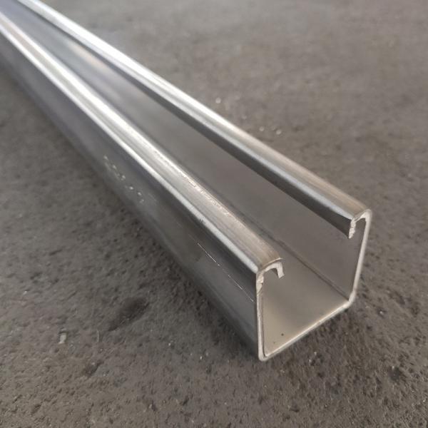 Buy Lightweight Strength Slotted C Channel Steel For Construction Projects at wholesale prices