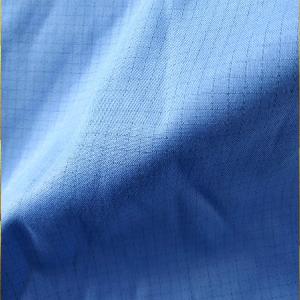 High Quality Anti Static Cleanroom Woven 4mm Grid ESD T C Fabric