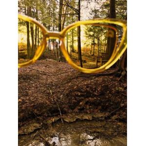 Cat Eyes Scratch Resistant Yellow Colour Therapy Sunglasses