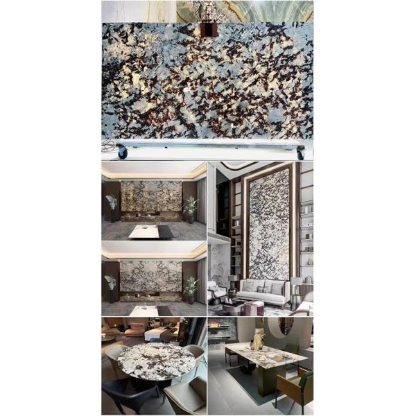 Luxury Natural Quartzite Stone Slab Hotel Villa Living Room Wall Decor Kitchen Countertop