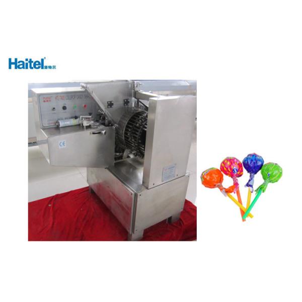 Buy Business Lollipop Candy Making Machine , Self Feeding Candy Manufacturing Machine at wholesale prices