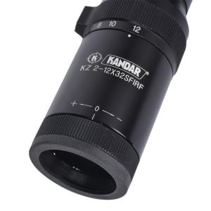 2-12x Magnification Black/Camouflage Side Focus IR Zero Lock First Focal Plane