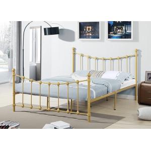 Quality 330lbs Bedroom 0.8mm Iron Double Bed Frame for sale