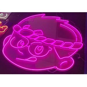 China EU Plug 100cm Acrylic Led Neon Signs Silica Gel AC240V on sale
