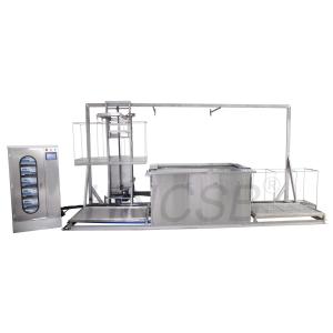 40 KHZ Automatic Ultrasonic Cleaning Machine With 304 SUS Bracket