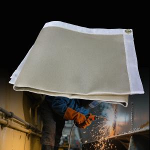 Fiberglass Welding Blanket 550C Heat Resistant Fireproof