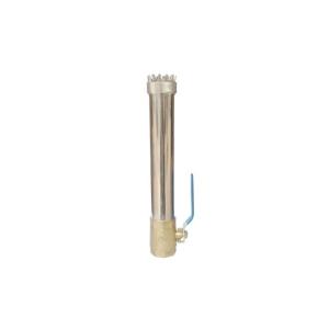 Brass Valve Silver Tassel Fountain Nozzle Heads For Outdoor Water Fountains
