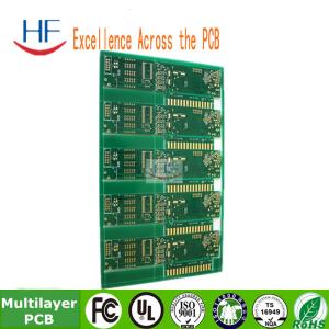 Gold Impregnated Custom Pcb Boards Service 4oz HASL FR4