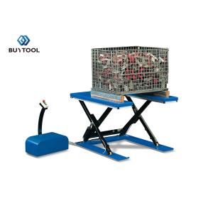 1500kg Low Profile Lift Tables Hydraulic Mechanical Lift Table With Dock Leveler