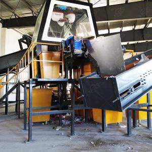 Intelligent Household Garbage Trommel Screen Waste Separation Msw Sorting System