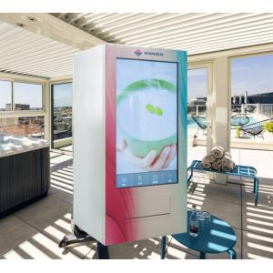 Quality Expensive Wines Vending Machine Kiosk For Supermarket with 55 Inch Touch Screen for sale
