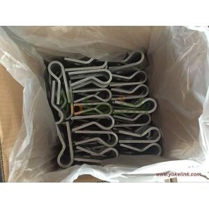 Quality Drop-forged HDG steel pole line hardware guy hooks for sale