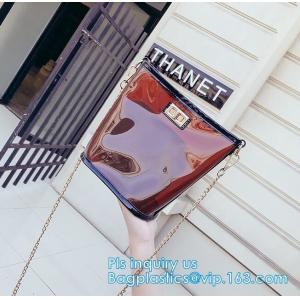 China customized eco-friendly PVC shopping bag for promotion, Tote PVC Bag printed Shopping Bag, zipper closure clear pvc shop on sale