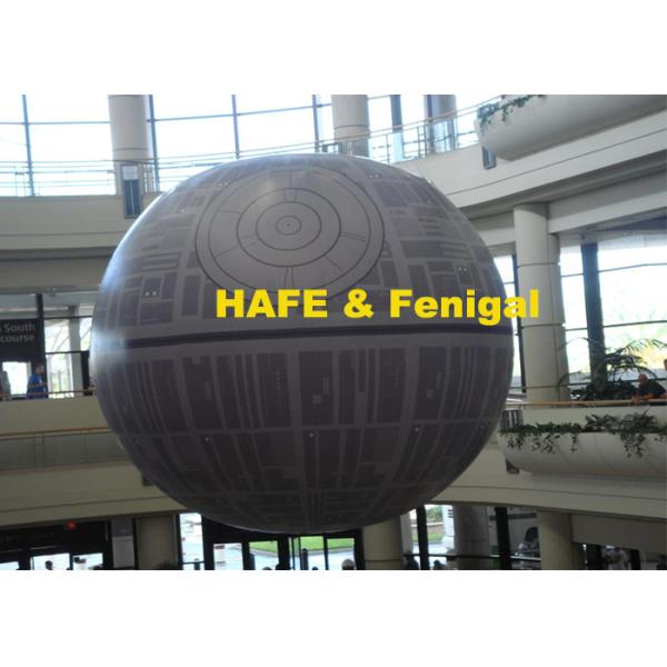 3.5m 350CM Inflatable Lighting Balloon With 2 Sides Logo Printing