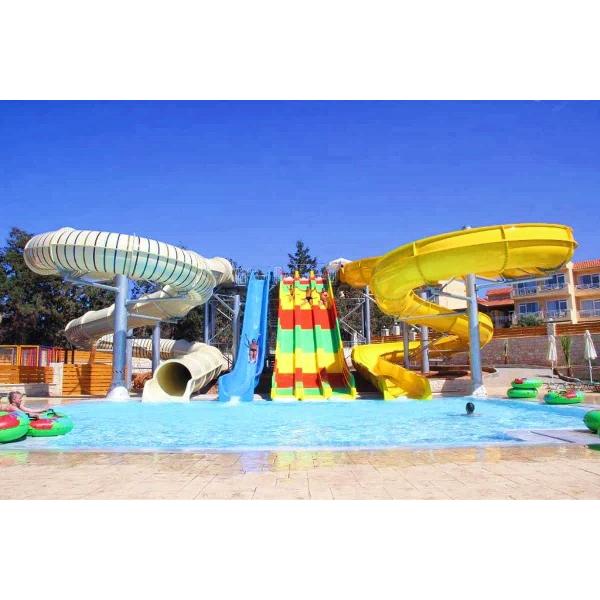 Water Park Swimming Pool Amusement Fiberglass Water Slide Supplies