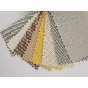 Plain Weaving Sunscreen Roller Blinds , 400D Fabric Covered Roller Shades