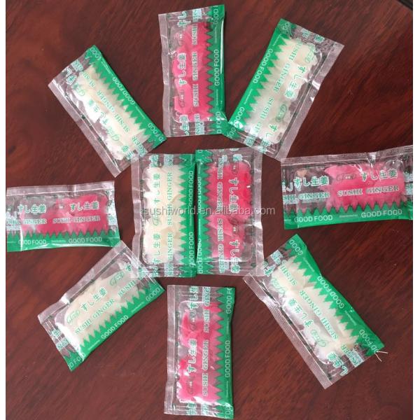 Normal Ginger 5g 10g Gari Mini Pack Pink Pickled Sushi Ginger Top Choice for Cooking