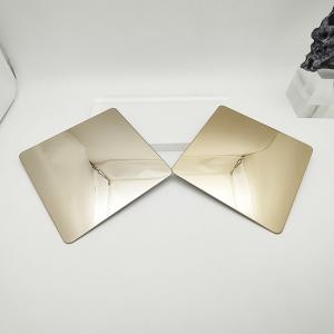 Stainless Steel 304 316 Glass Balustrade Fittings Champange Gold