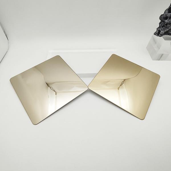 Buy Stainless Steel 304 316 Glass Balustrade Fittings Champange Gold at wholesale prices