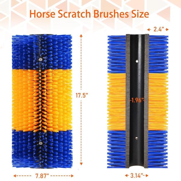 Farm Automatic Cow Brush Scratcher Roller For Cattle Cleaning