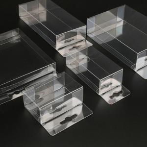 Quality New Arrival Accept Small Packaging Clear Plastic Transparent RPET PET PVC Packaging Box Hanger for sale